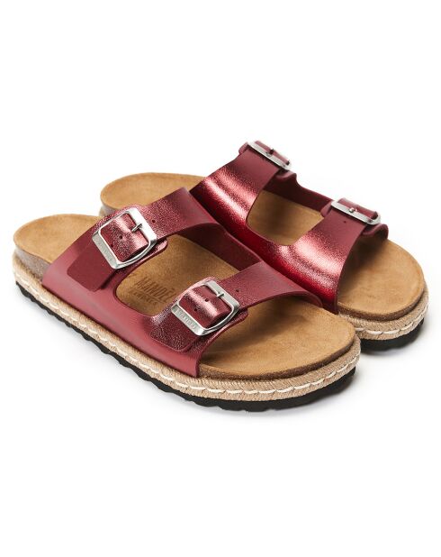 Mules Ana bordeaux