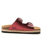 Mules Ana bordeaux
