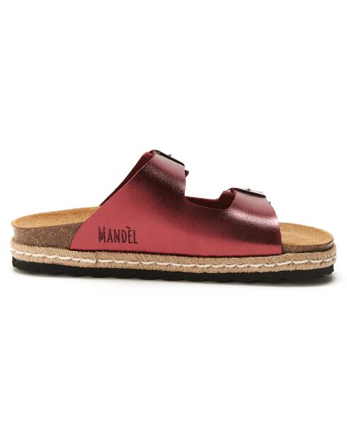 Mules Ana bordeaux