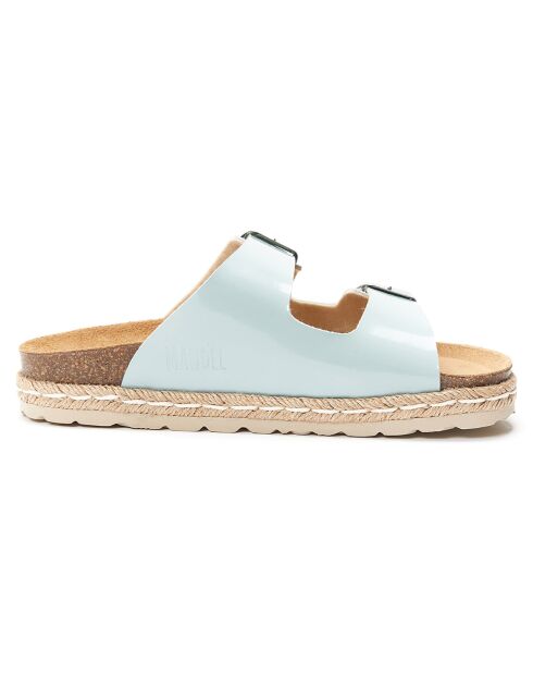 Mules Ana bleu ciel