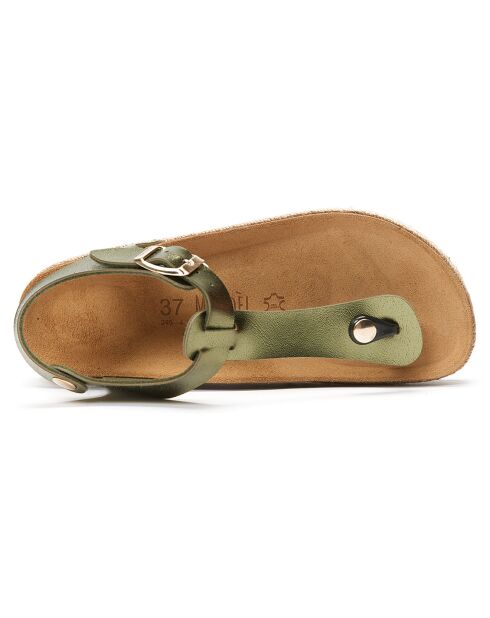 Sandales Leon vertes