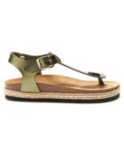 Sandales Leon vertes