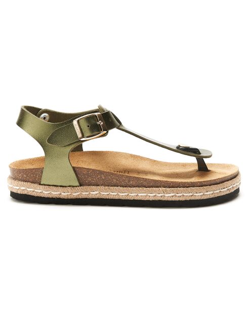 Sandales Leon vertes