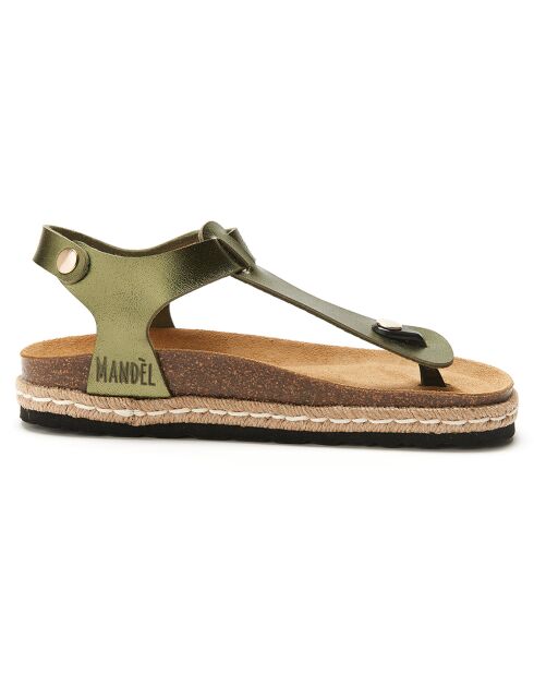 Sandales Leon vertes