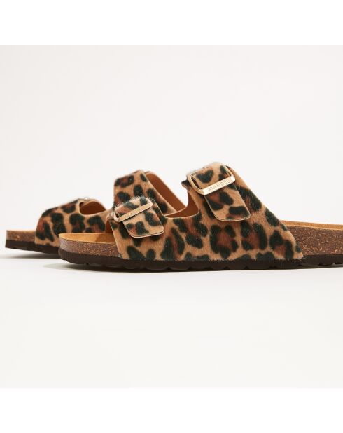 Mules Alberto leopard