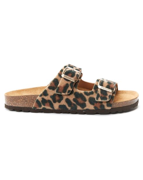 Mules Alberto leopard