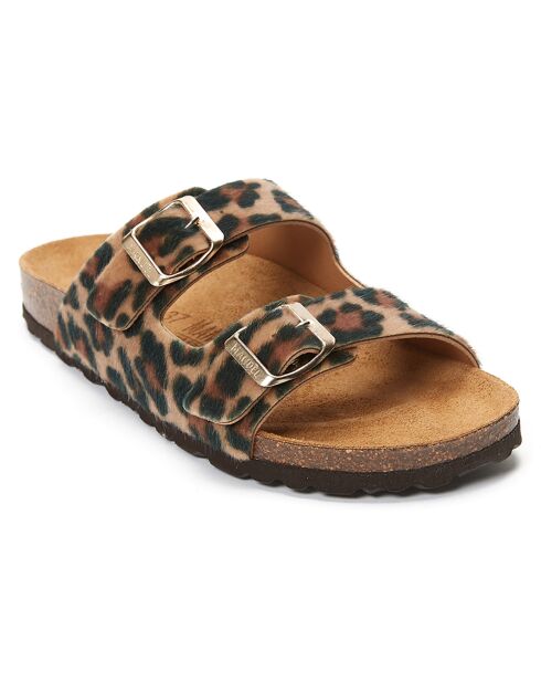 Mules Alberto leopard