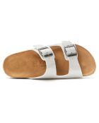 Mules Alberto blanches