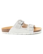 Mules Alberto blanches