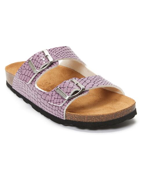 Mules Alberto lilas