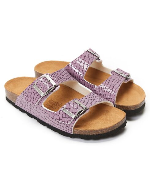 Mules Alberto lilas
