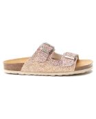 Mules Alberto rose/strass