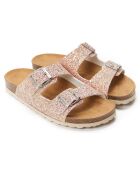 Mules Alberto rose/strass