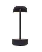 Lampe de table rechargeable Fokus anthracite - 20x10x25 cm