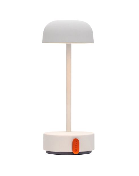Lampe de table rechargeable Fokus blanche - 20x10x25 cm