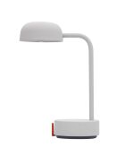 Lampe de table rechargeable Fokus blanche - 20x10x25 cm