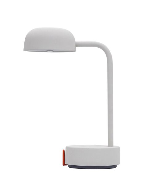 Lampe de table rechargeable Fokus blanche - 20x10x25 cm