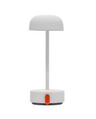 Lampe de table rechargeable Fokus blanche - 20x10x25 cm
