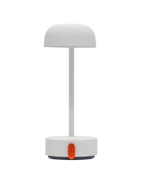 Lampe de table rechargeable Fokus blanche - 20x10x25 cm