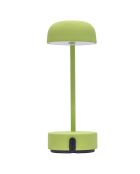 Lampe de table rechargeable Fokus verte - 20x10x25 cm