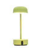 Lampe de table rechargeable Fokus verte - 20x10x25 cm