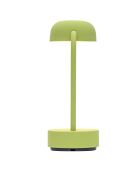 Lampe de table rechargeable Fokus verte - 20x10x25 cm