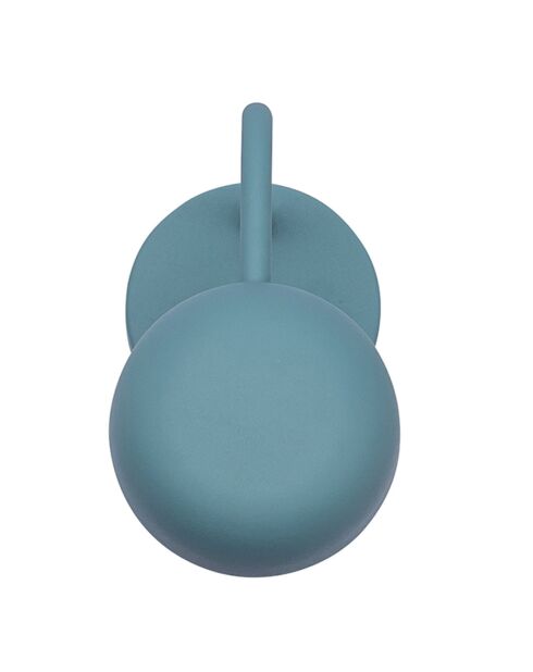 Lampe de table rechargeable Fokus bleue - 20x10x25 cm
