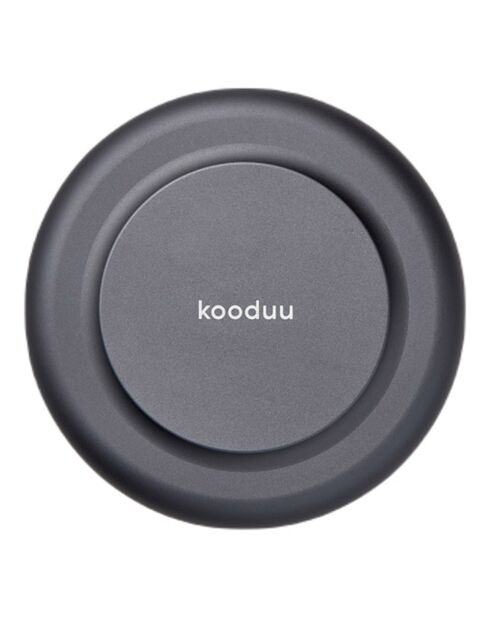 Bougeoir Glow 10  gris - 9x9xx9 cm