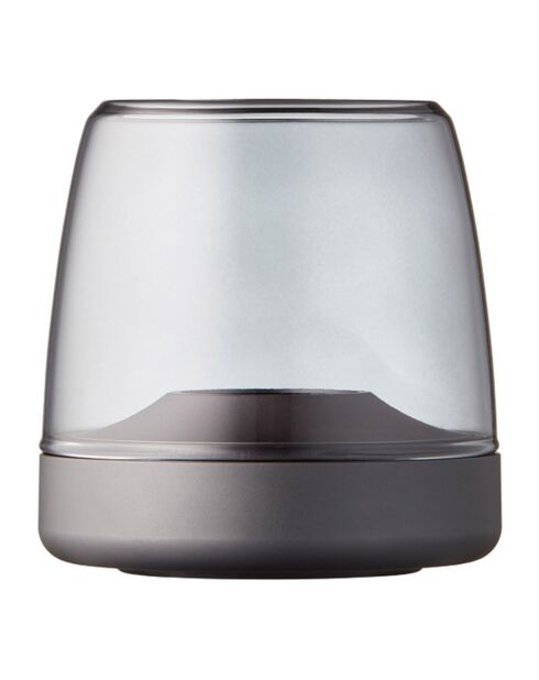 Bougeoir Glow 10  gris - 9x9xx9 cm