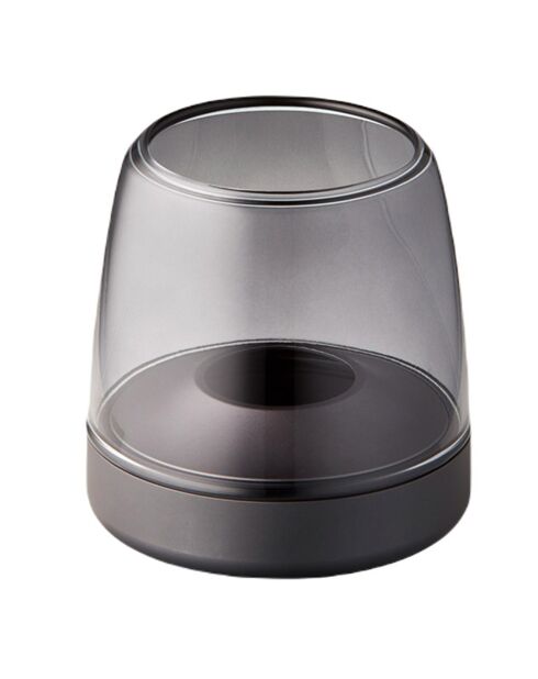 Bougeoir Glow 10  gris - 9x9xx9 cm