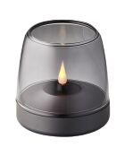 Bougeoir Glow 10  gris - 9x9xx9 cm