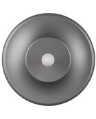 Bougie Shine LED noire - D.7x6 cm