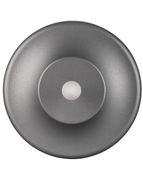 Bougie Shine LED noire - D.7x6 cm