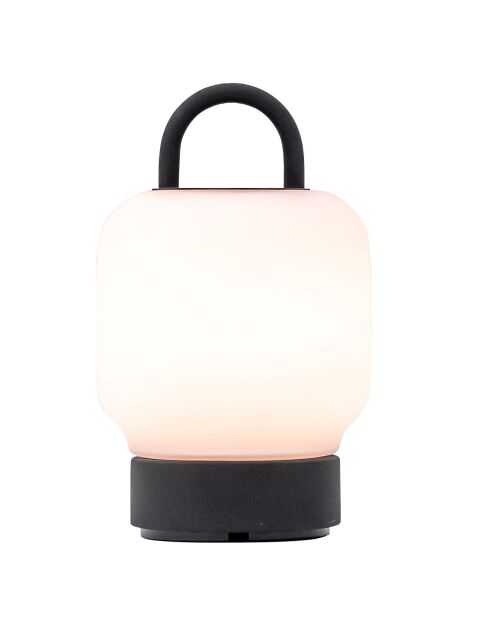 Lampe de table Loome anthracite - 13x13x21 cm