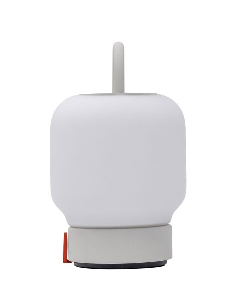 Lampe de table Loome blanche - 13x13x21 cm