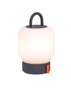 Lampe de table Loome anthracite - 13x13x21 cm