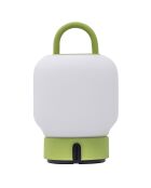 Lampe de table Loome verte - 13x13x21 cm
