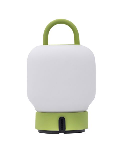 Lampe de table Loome verte - 13x13x21 cm