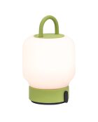 Lampe de table Loome verte - 13x13x21 cm