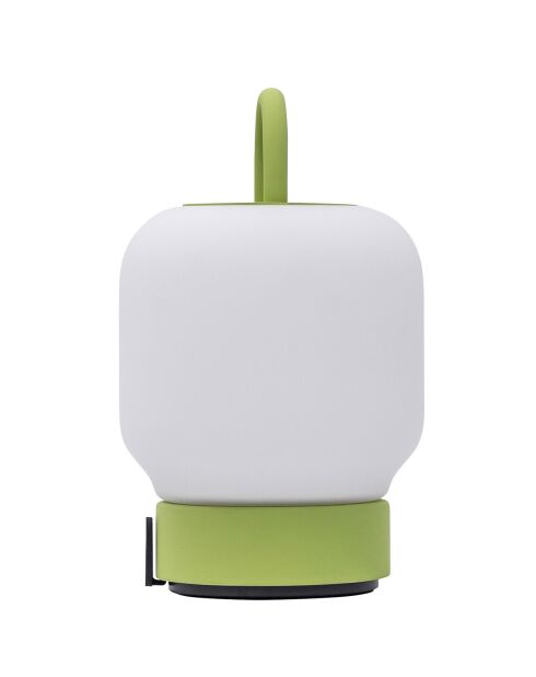 Lampe de table Loome verte - 13x13x21 cm