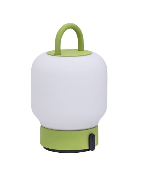 Lampe de table Loome verte - 13x13x21 cm