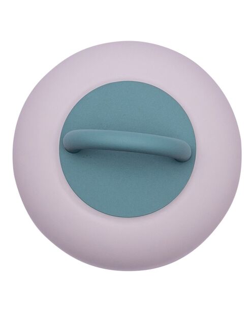 Lampe de table Loome bleue - 13x13x21 cm