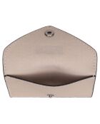 Portes-cartes en Cuir Miley blanc - 10x6.2 cm