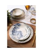 Service de table en Porcelaine - 24 pièces multicolore