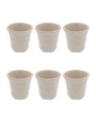 Juego de vajilla de ágata de cerámica rosa, 24 piezas