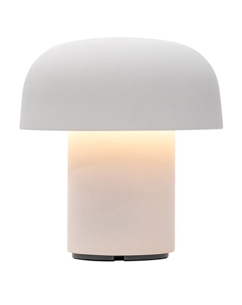 Lampe de table Sensa blanche - 19x19x20 cm