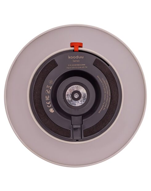 Lampe de table Sensa blanche - 19x19x20 cm