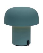 Lampe de table Sensa bleue - 19x19x20 cm