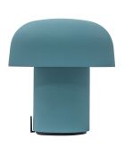 Lampe de table Sensa bleue - 19x19x20 cm