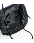 Sac à main en Cuir Olivo noir - 41x28x7 cm